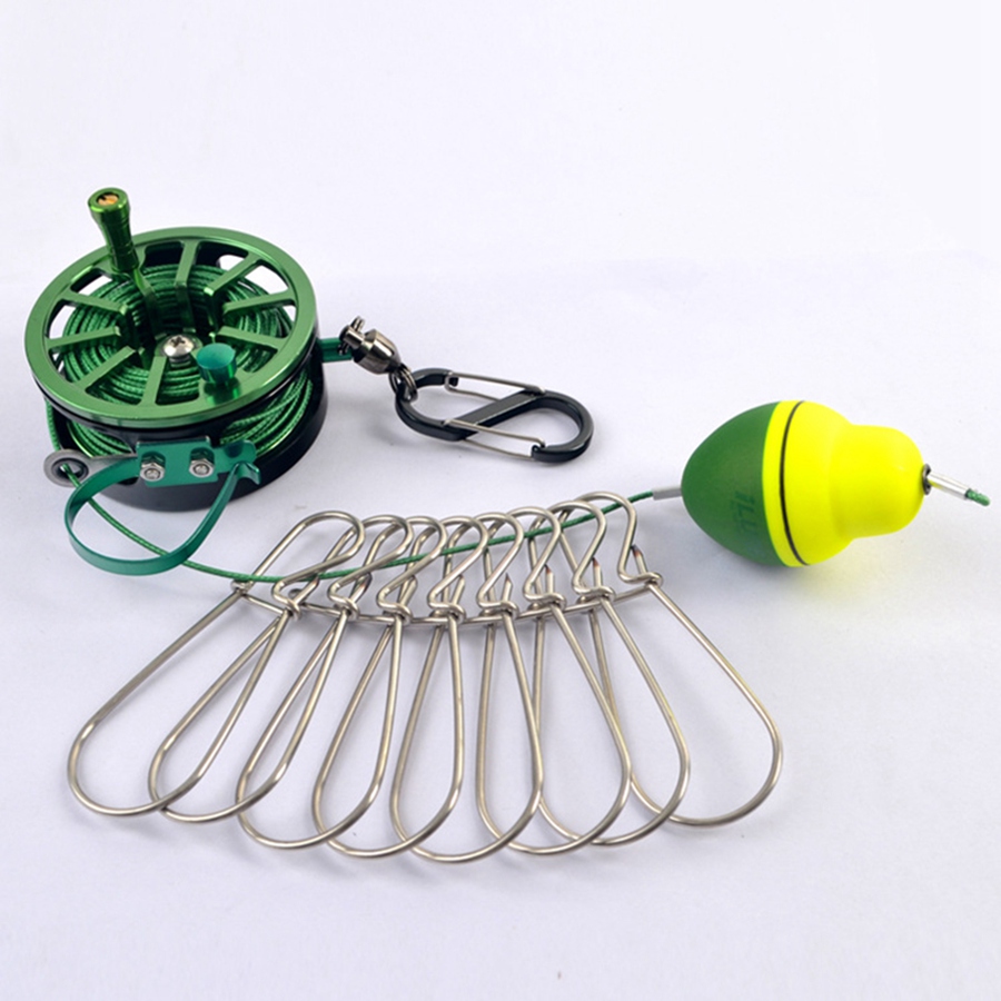 Fishing Stringer Stainless Ste - Fishing Equipment Cheap ulasan dan harga
