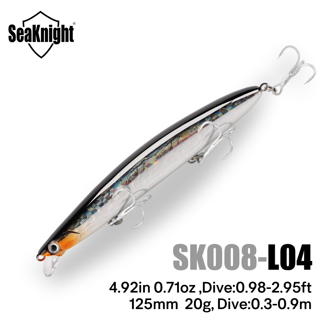 SeaKnight Brand 08 Minnow Fish - Fishing Equipment Brands ulasan dan harga