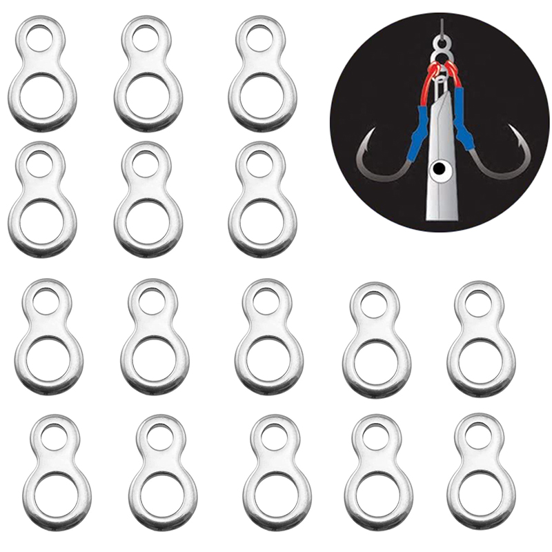 10-50Pcs Stainless Steel Fishi - Fishing Equipment Cheap ulasan dan harga