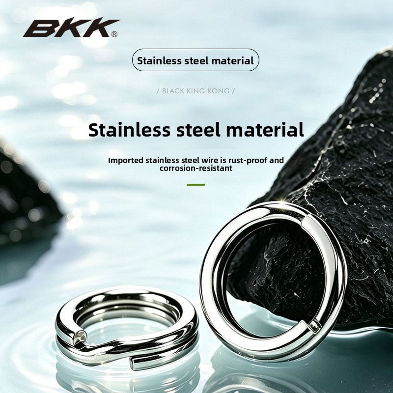 BKK Heavy Duty Split Rings Sta - Fishing Equipment Cheap ulasan dan harga