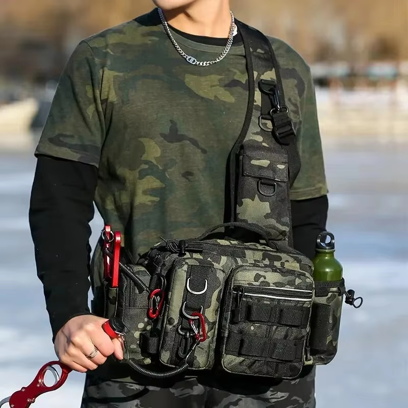 Outdoor Tactical Camping Climb - Fishing Equipment Bag ulasan dan harga