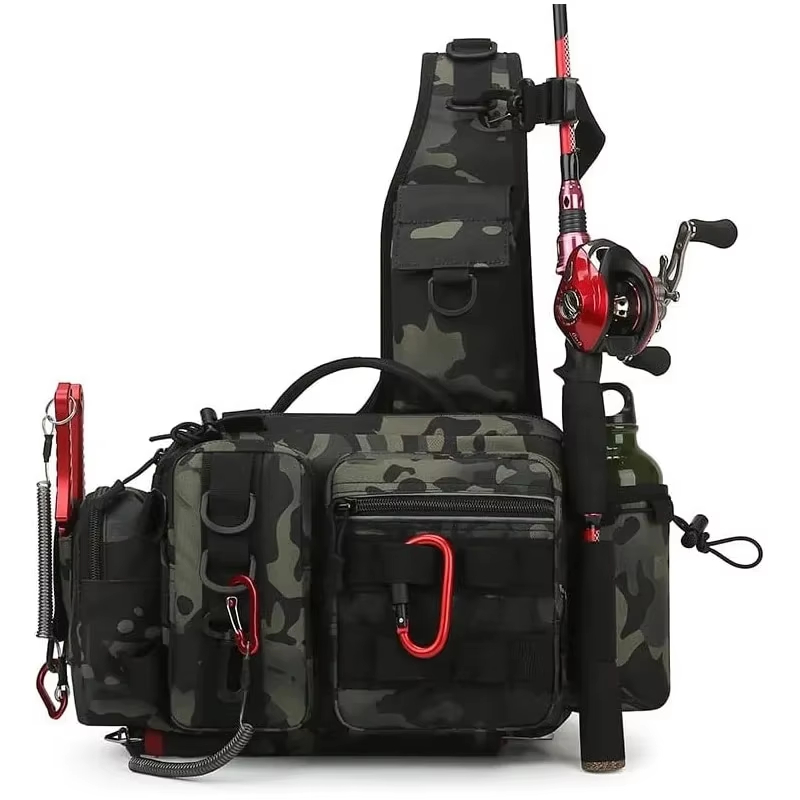 Outdoor Tactical Camping Climb - Fishing Equipment Bag ulasan dan harga
