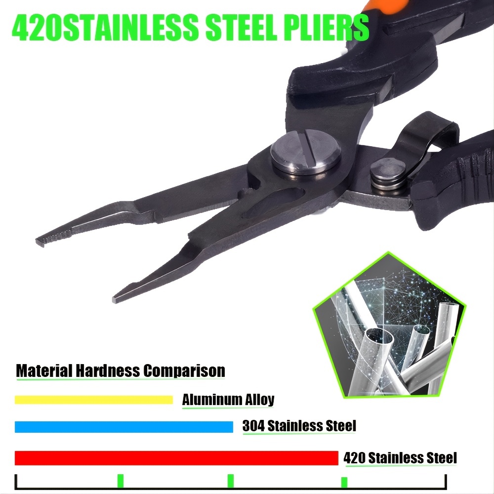 1Pcs Durable Stainless Steel F - Fishing Equipment Price ulasan dan harga
