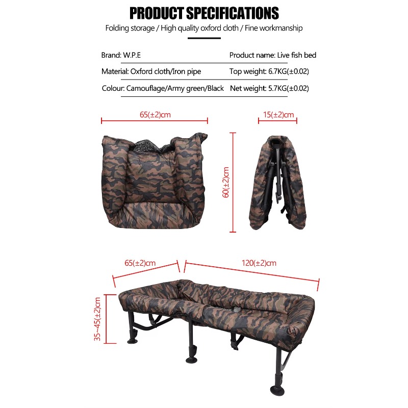 Oxford Cloth Steel Pipe 120cm  - Fishing Equipment Carp ulasan dan harga