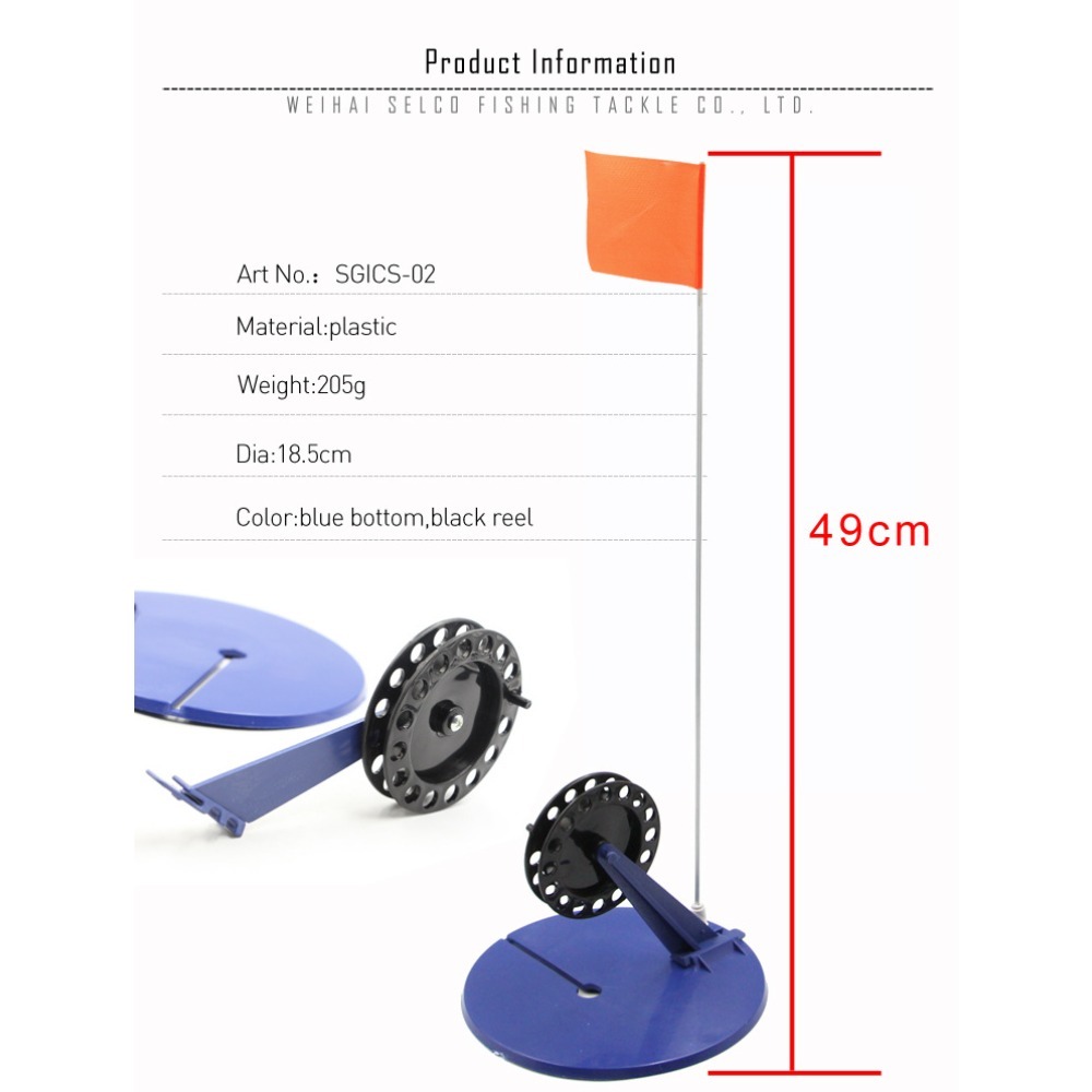 1PC Automatic Ice Fishing Plat - Ice Fishing Tip Up ulasan dan harga